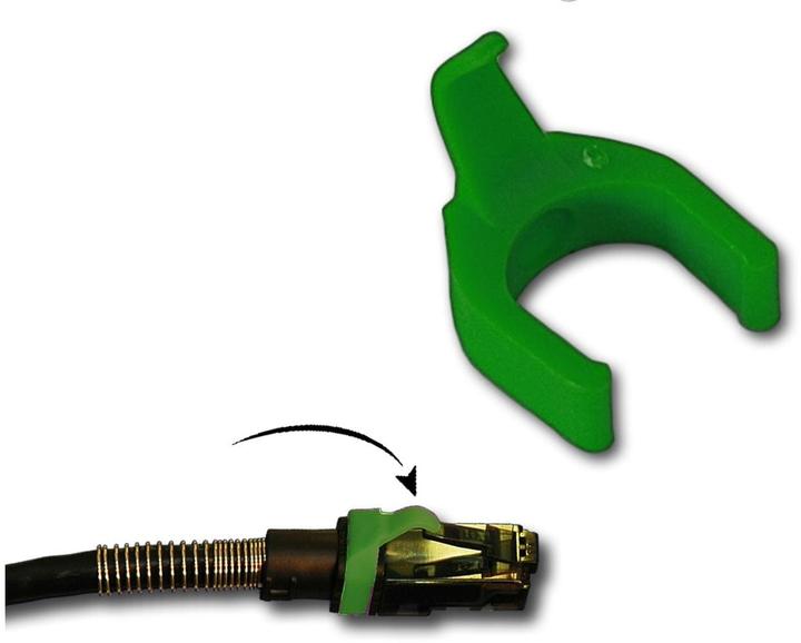 Image du produit PatchSee Câble clip couleur, Set= (9 cm)