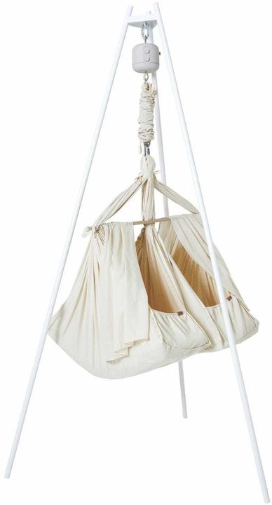 Image du produit Membantu Kit avec support avec berceau à ressort Jumeaux Premium et moteur LeeLo01 (Cozy Cradle)