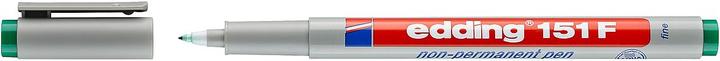 Image du produit Edding Stylo à bille non permanent 151 F (Vert, 0.60 mm, 1 x)