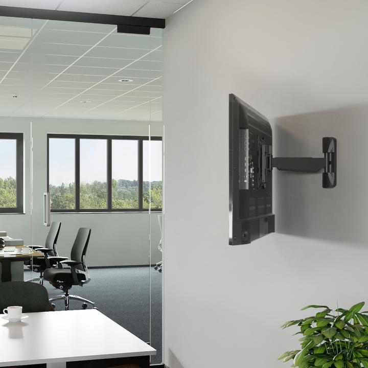 Image du produit Hama Support TV mural, pivotant, inclinable, antivol, 122 cm (48"), 20 kg (Mur, 48", 20 kg)