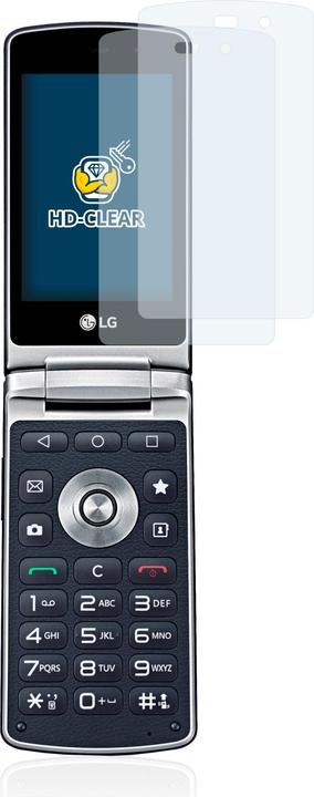Produktbild BROTECT Schutzfolie Displayschutz Displayschutzfolie Folie Klar Transparent (2 Stück, LG Wine Smart H410)