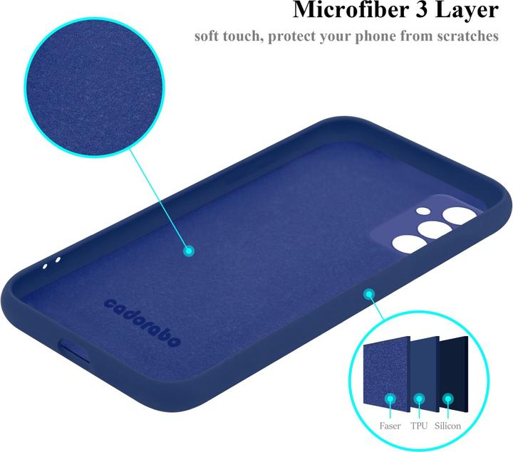 Immagine prodotto Cadorabo Custodia in silicone liquido TPU per Samsung Galaxy M23 5G (Samsung Galaxy M23 5G)