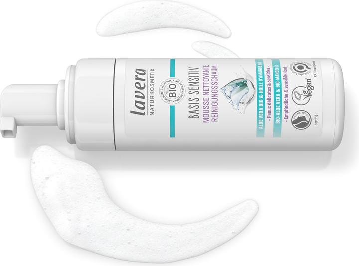 Image du produit Lavera mousse nettoyante basis sensitive mousse (Mousse, 150 ml)