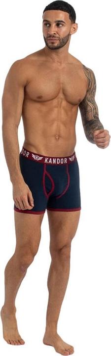 Actual product image Kandor Mens Lingo Boxer Shorts (Pack of 5) (XXL, 5-pack)