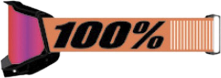 100% ACCURI 2 Goggle Ferran (Schwarz, Mirror Dark R)