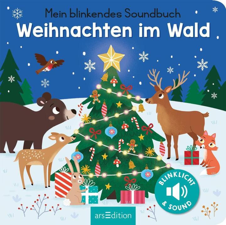 Produktbild Mein blinkendes Soundbuch - Weihnachten im Wald (Deutsch, Maria Höck, 2022)