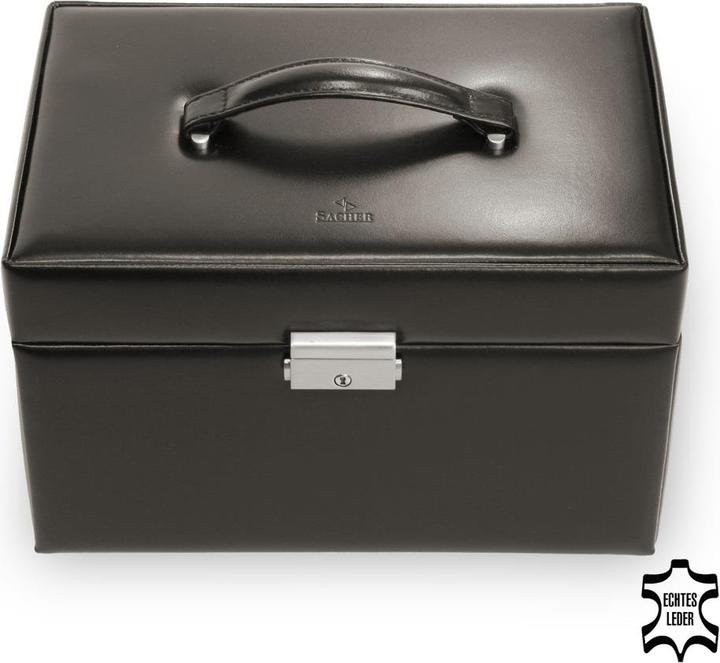 Actual product image Sacher Jewelry case Julia leather