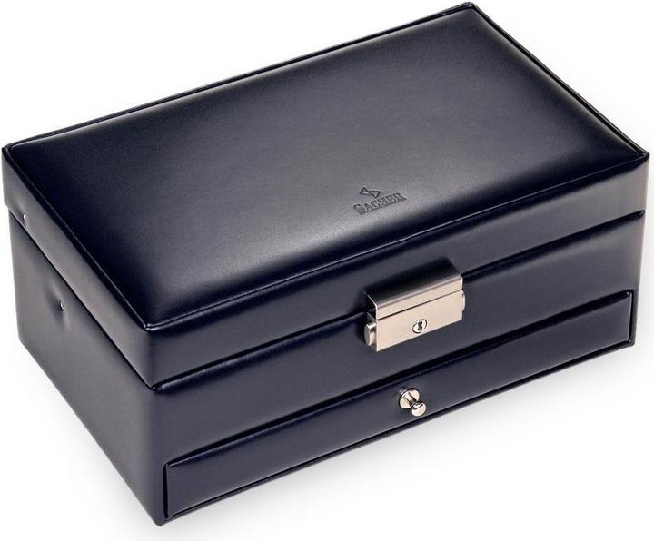 Actual product image Sacher Jewelry case Helen leather