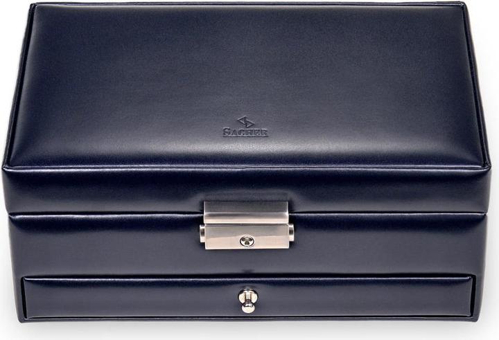 Actual product image Sacher Jewelry case Helen leather