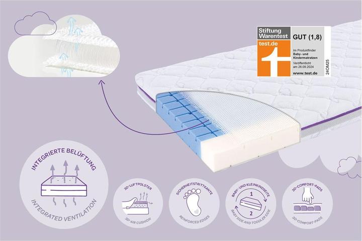 Produktbild Träumeland Babymatratze Brise (70 x 140 cm)