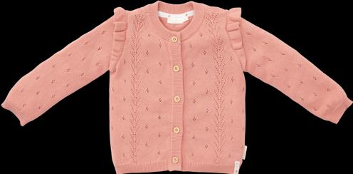 Little Dutch Gestrickter Cardigan Rose Pink - 86 (86)