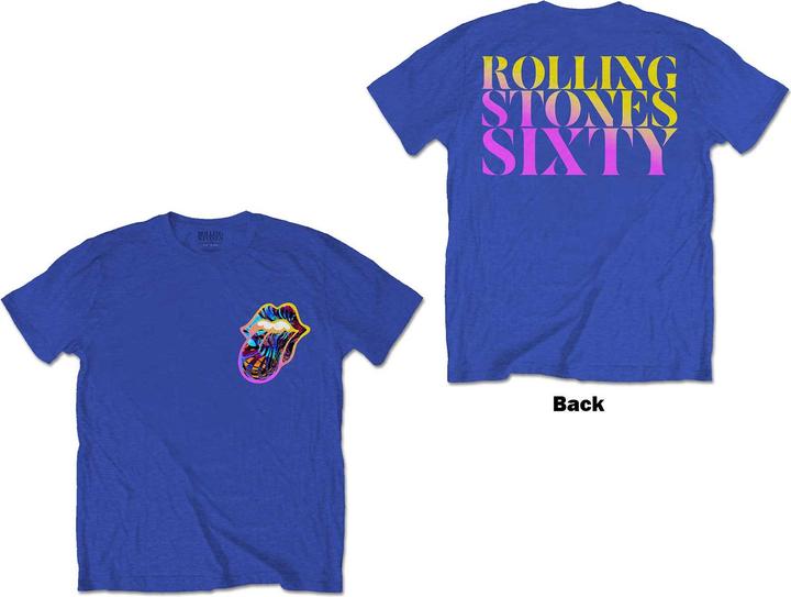 The Rolling Stones Sixty Gradient Text
