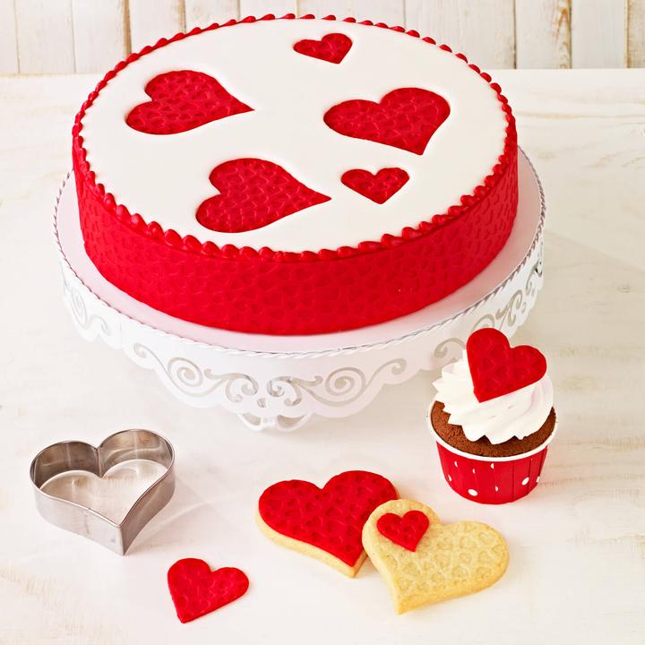 Image du produit Birkmann Tapis de gaufrage Lovely Hearts