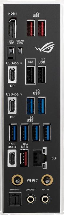 Actual product image ASUS ROG STRIX X870E-H GAMING WIFI7 (AM5, AMD X870E, ATX)