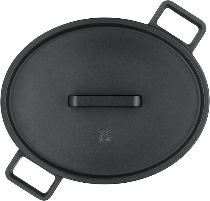 Produktbild WMF Flavour Bräter oval, 33 x 26 cm, Black (33 cm, Bräter + Schmortopf, Gusseisen)