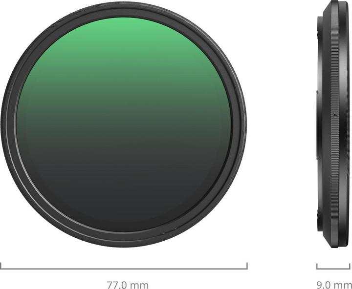 Produktbild SmallRig Magnetic 67mm VND Filter ND64-ND400 (6-9 Stop) 5169 (67 mm, ND- / Graufilter)
