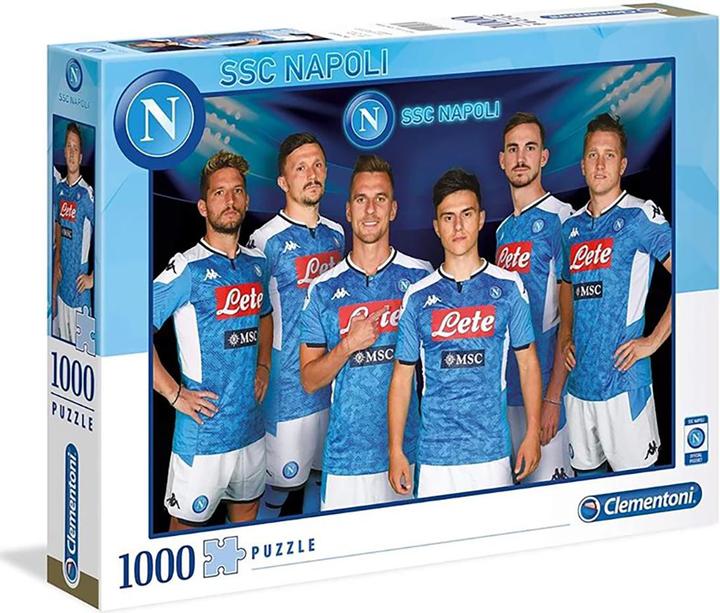 Actual product image Clementoni Puzzle 1000 pieces Società Sportiva Calcio Napoli 2020 (1000 pieces)