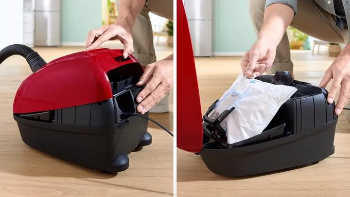 Produktbild Bosch Hausgeräte Serie 4 BGB38RD2 Staubsauger 4 l Zylinder-Vakuum Trocken 600 W Staubbeutel