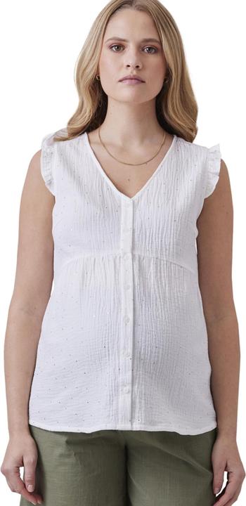 Actual product image Vertbaudet Maternity shorts in a linen look (34)