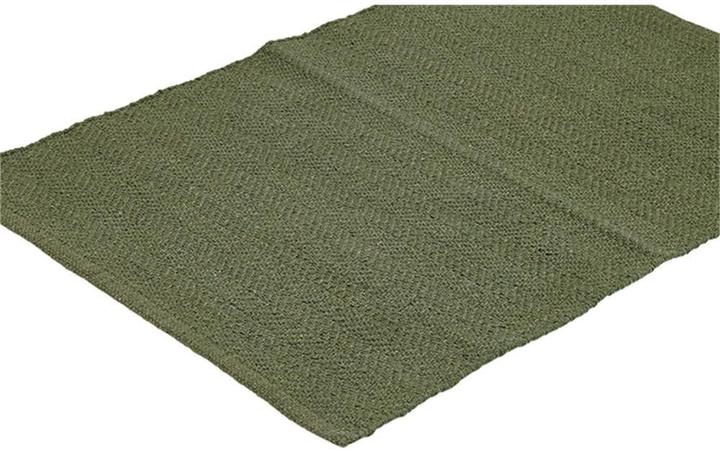 Immagine prodotto Liv Interior Tappeto in cotone a spina di pesce 70 cm x 140 cm, Verde (70 x 140 cm)