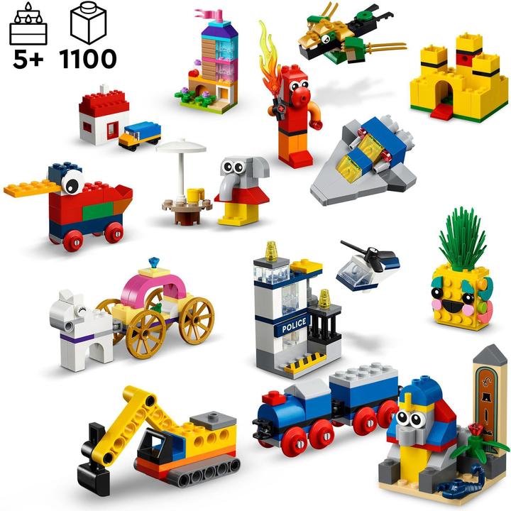 Actual product image LEGO Classic 11021 90 years of play fun (11021, LEGO Classic)