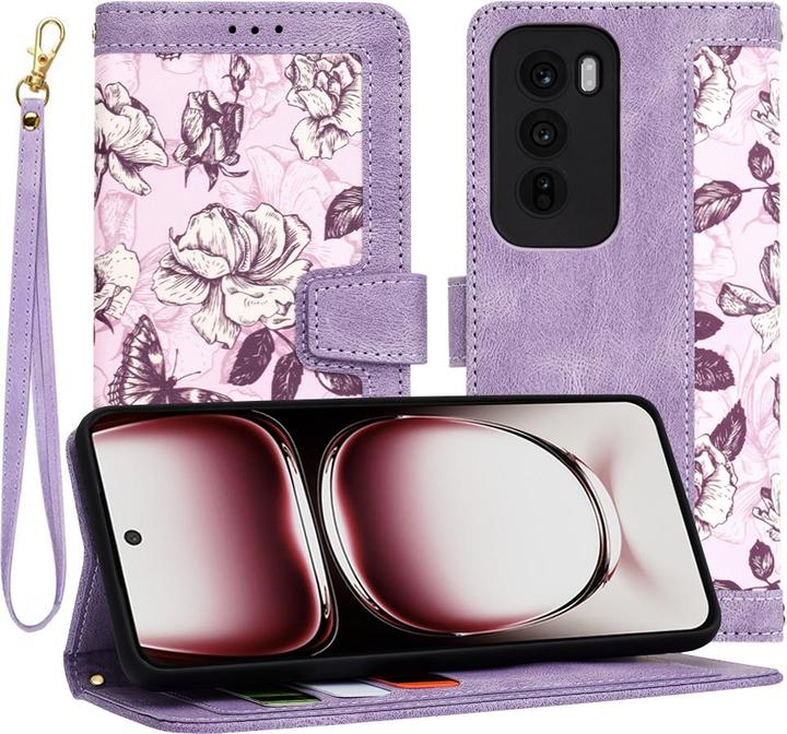 Image du produit Techsuit - FlipCraft - Oppo Reno12 Pro - Mysterious Purple (Oppo Reno12)