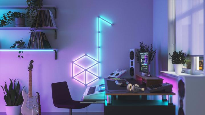 Actual product image Nanoleaf Lines (RGBW, 252 cm, Indoor)