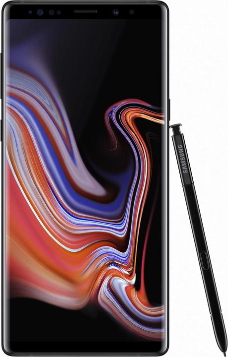 Image du produit Samsung Galaxy Note9 (512 Go, Midnight Black, 6.40", Double SIM hybride, 12 Mpx, 4G)