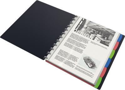 Image du produit Leitz Esselte VIVIDA, A4, avec 25 pochettes, PP assorti, pochettes interchangeables (A4, 10 x)