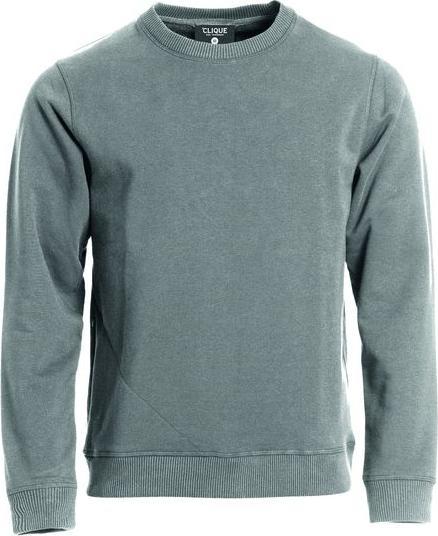 Actual product image Clique Sweatshirt Classic Roundneck, grey-mottled, unisex size: XL (XL)