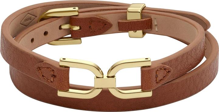 Produktbild Fossil Heritage Armband (41 cm, Edelstahl, Leder)