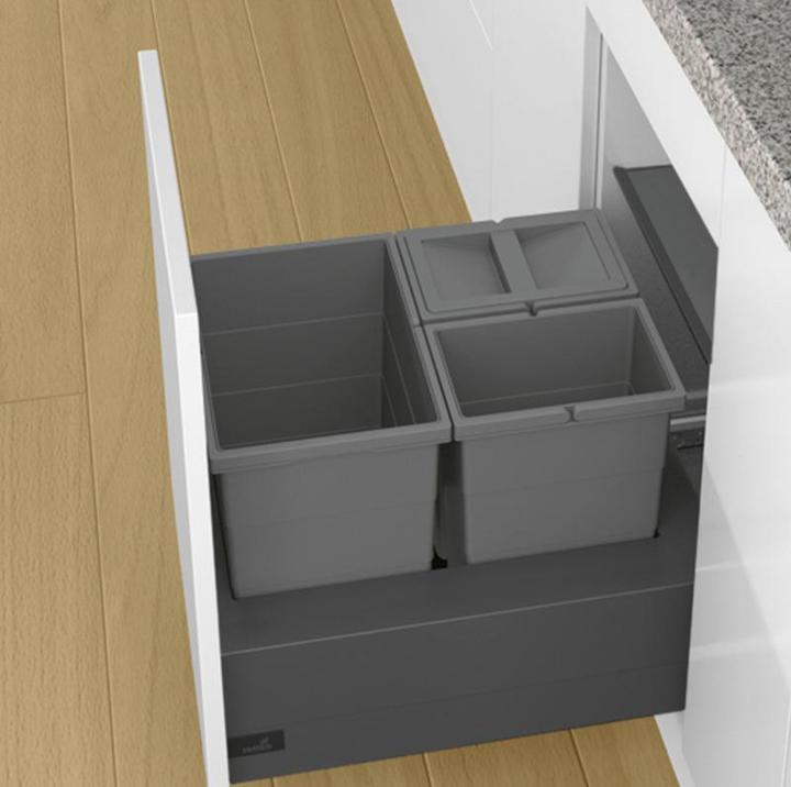 Produktbild Hettich Abfalltrennsystem Base 450 für ArciTech anthrazit