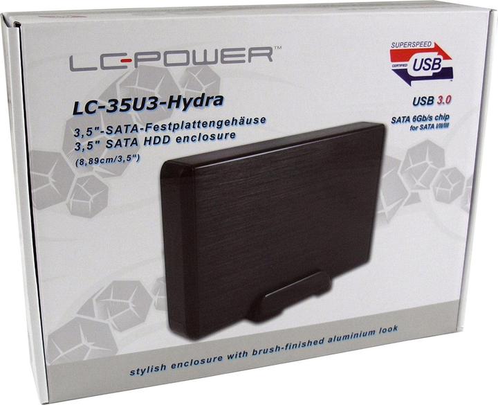 LC-Power ext. 3,5" Behuizing LC-35U3-HYDRA (3.5")