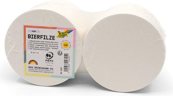 Actual product image Folia Beer coaster (100 x)