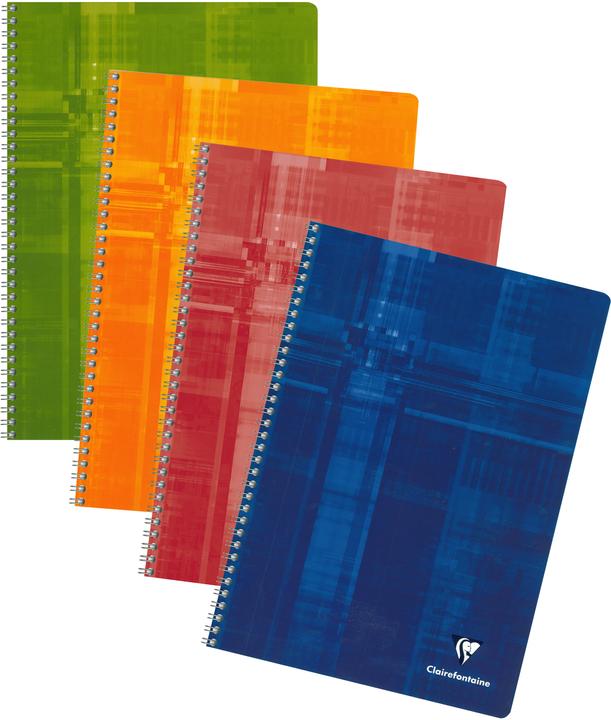 Immagine prodotto Clairefontaine Quaderno a spirale (A4, Righe, Copertina morbida)