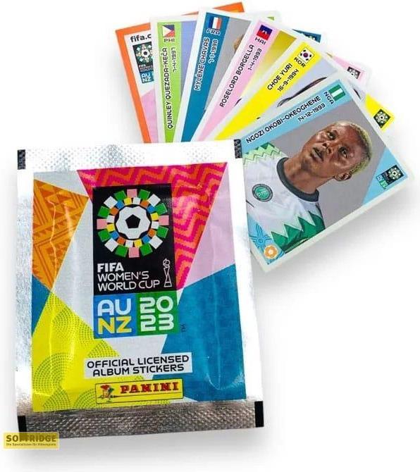 Immagine prodotto Panini FIFA Women's World Cup 2023 Sticker Collection (Tedesco, Pacchetto Booster)