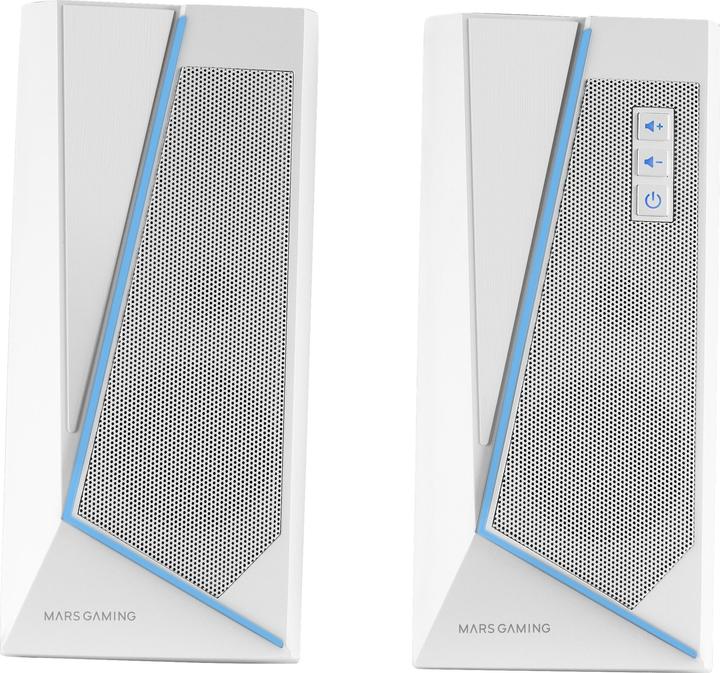 Actual product image Mars Gaming Enceintes Bluetooth Ms7 RGB (Blanc)