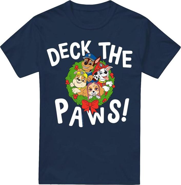 Image du produit Paw Patrol - T-shirt DECK THE PAWS - Homme (XXL)