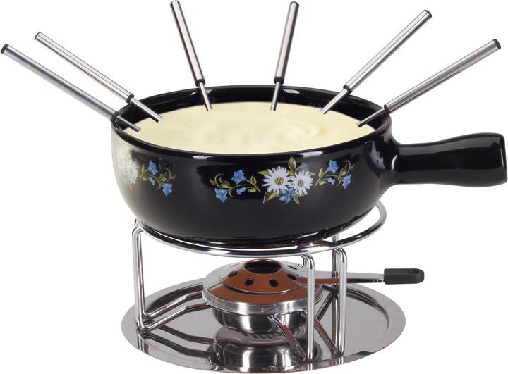 Immagine prodotto Nouvel Set di fonduta di formaggio in terracotta "Gentian (Fondue di formaggio)