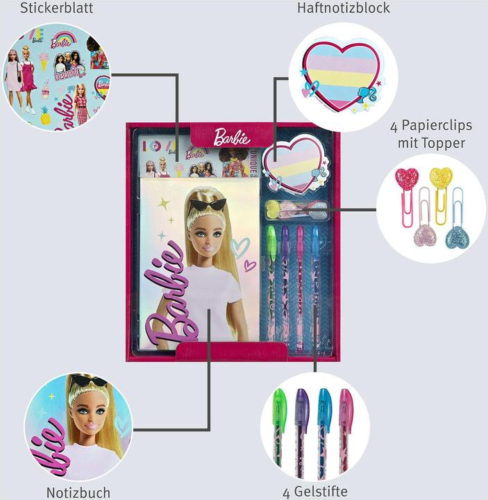 Image du produit Undercover Set journal intime Barbie 29 x 26 cm