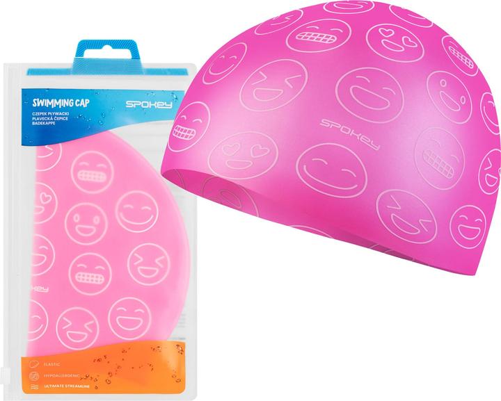 Image du produit Spokey Badekappe Emoji Kids Rosa