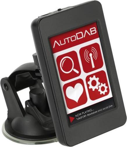 Produktbild AutoDAB GO ermöglicht Empfang von DAB durch ein mobiles Touch-Screen