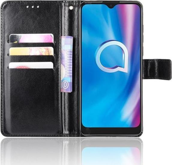 Produktbild MU Classic Crazy Horse III Leder Bookcover Series (Alcatel 1S (2020), Alcatel 3X (2020))