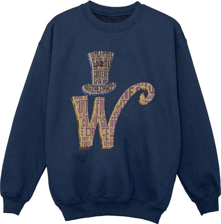 Immagine prodotto Willy Wonka & the Chocolate Factory W Logo Hat Felpa Ragazzi (128)