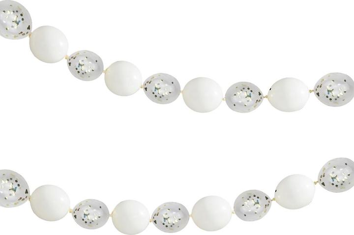 Produktbild Ginger Ray Ballongirlande - Weiss Gold (24 stk)