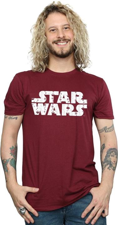 Actual product image Star Wars Mens Christmas Logo T-Shirt (XXL)