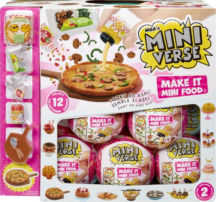 Actual product image MGA s Miniverse- Make It Mini Foods: Diner in PDQ Series 2A