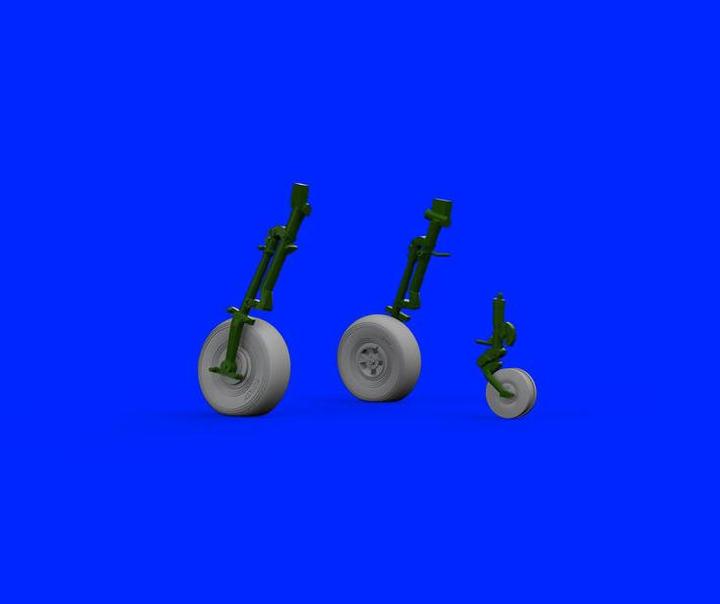 Eduard Tempest Mk.V wheels early for