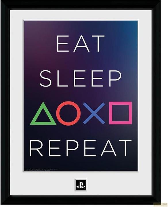 Image du produit GB Eye PLAYSTATION - Framed print Eat Sleep Repeat 30x40 x2 (Playstation Classic)