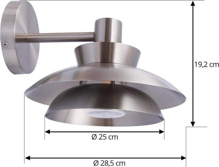 Produktbild Lucande Thais (1 lm, E14, IP44)
